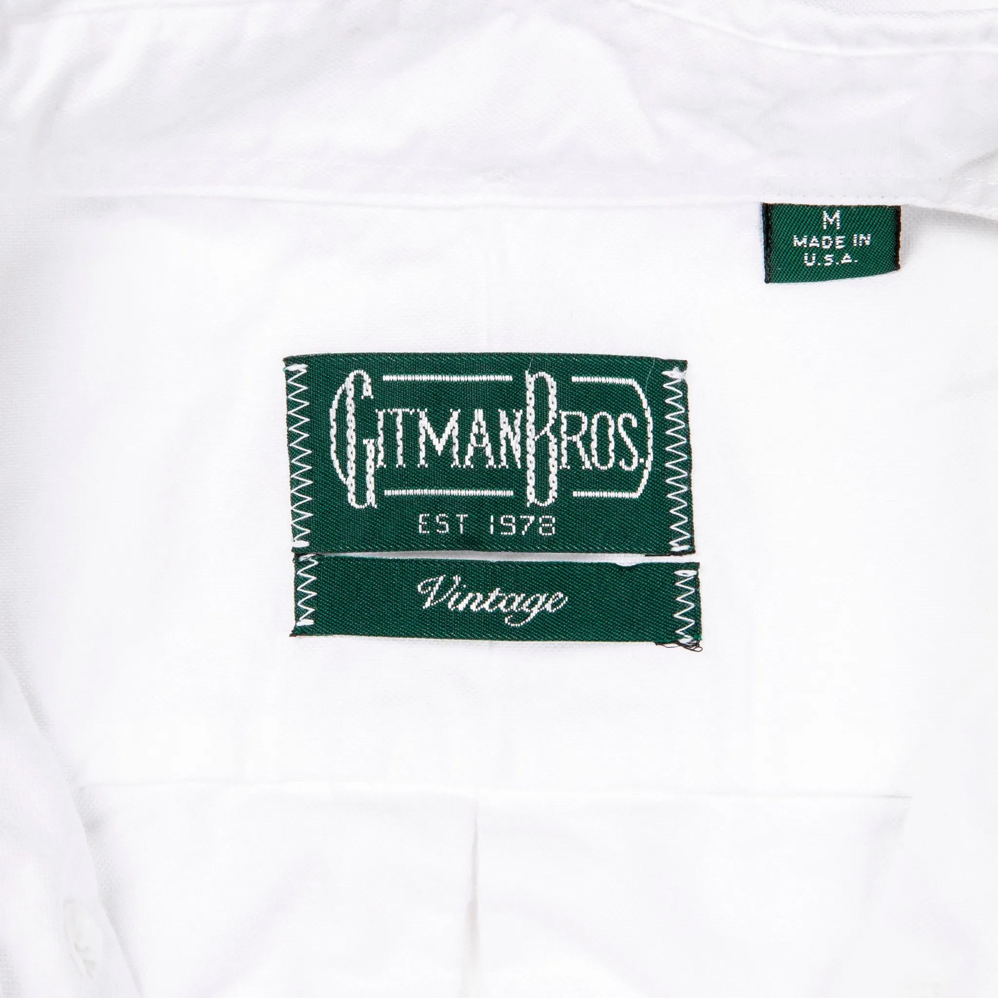 Gitman Vintage Oxford Button-down Shirt White