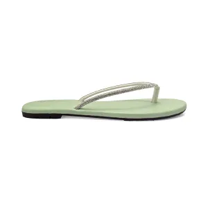 Green Fancy Chappal