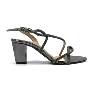 Grey Fancy Sandal