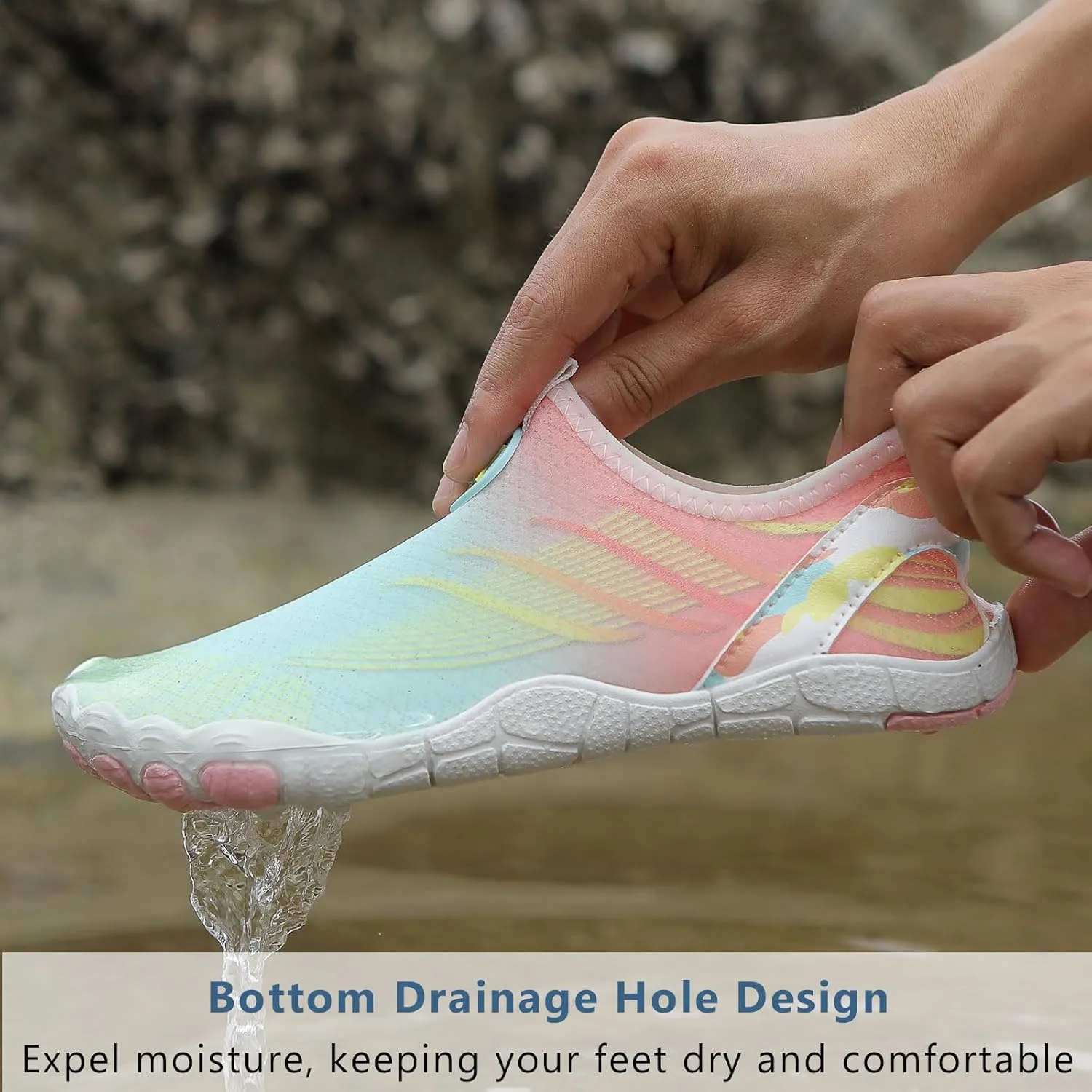 Hike Barefoot Shoes for Women Men, Pro Barefoot Water Shoes with Wide Toe Box, Healthy & Non-Slip Breathable Barefoot Shoes Unisex