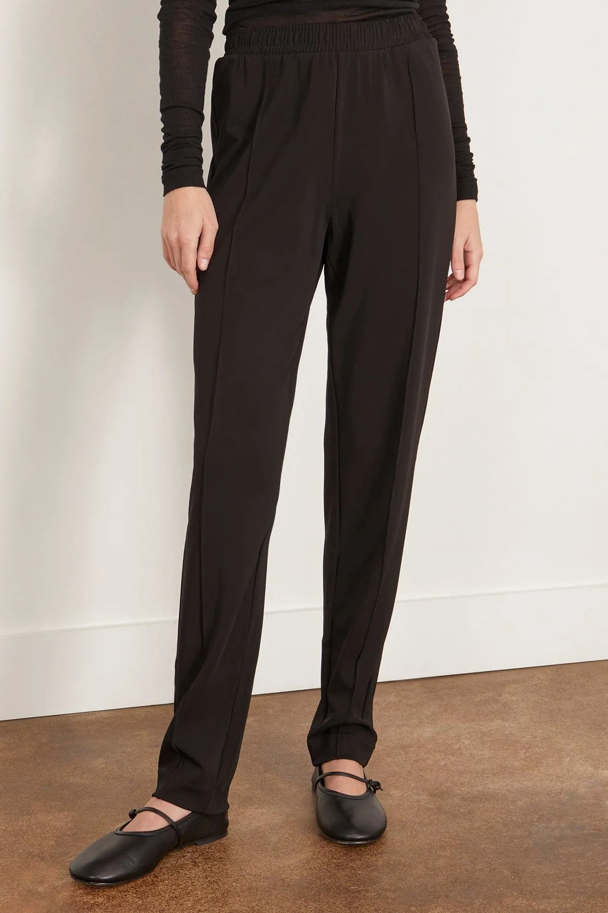 Jersey Trouser in Black