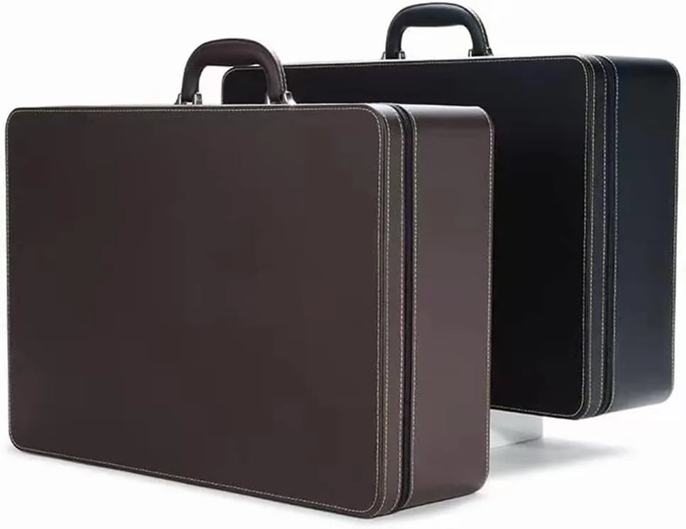 Jewelry Box Carriable Large Commercial Organizer Faux-Leather Accessory Case Storage with Trays Gift for Women Girls(XL6-BK)