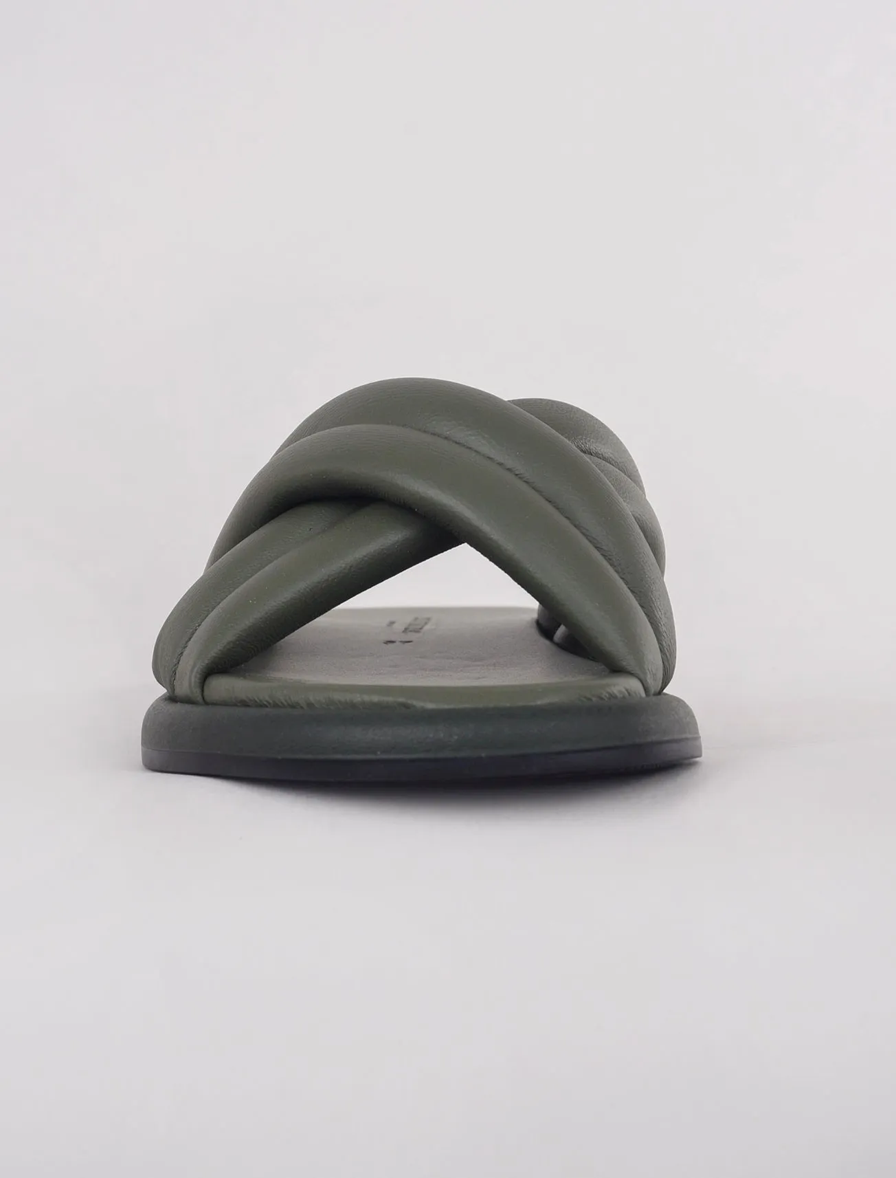 Lotta Cross Mule Sandal, Algae
