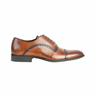 Men Leather Brogue Oxfords ǀ RICARDO 6749