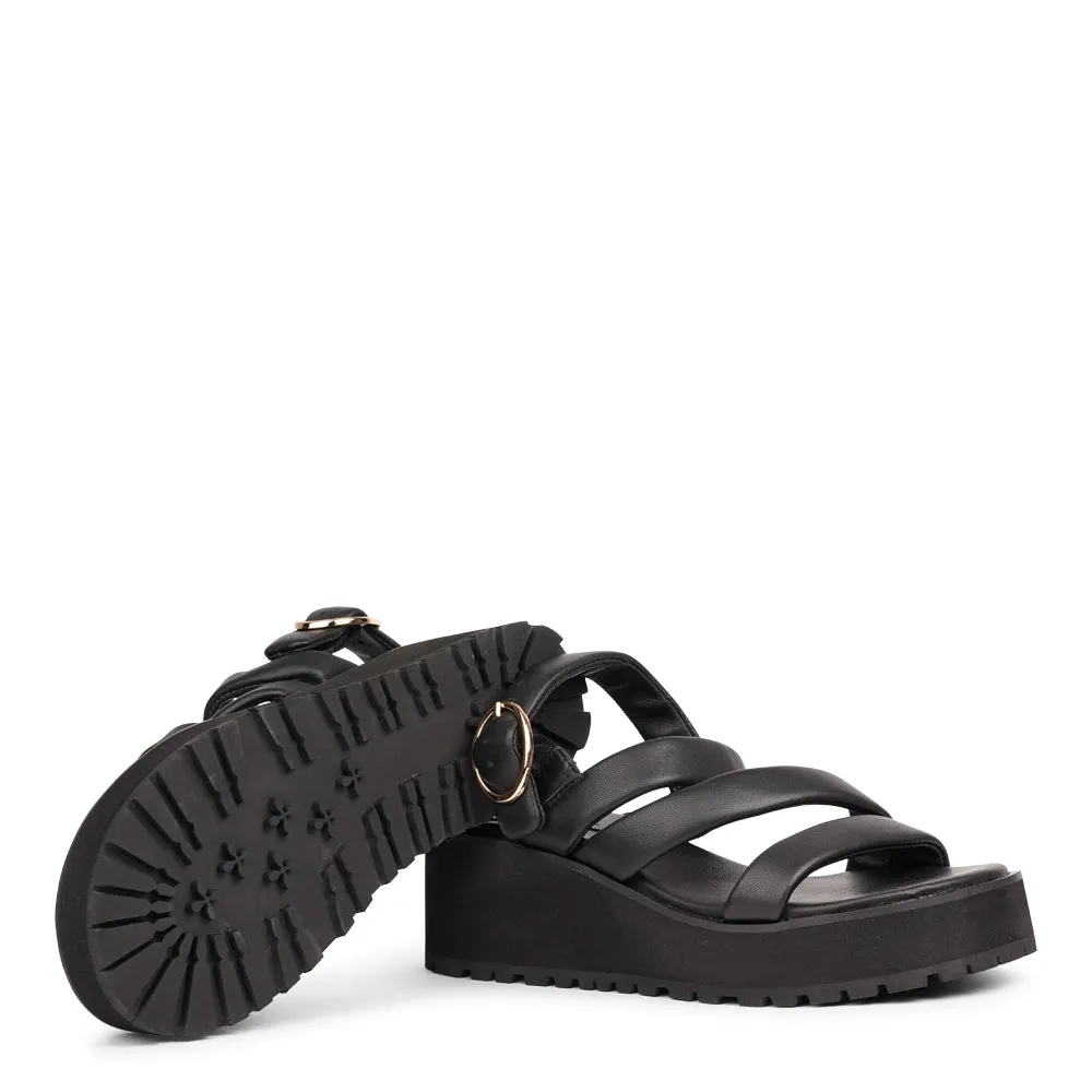 Menfi - High leather sandal