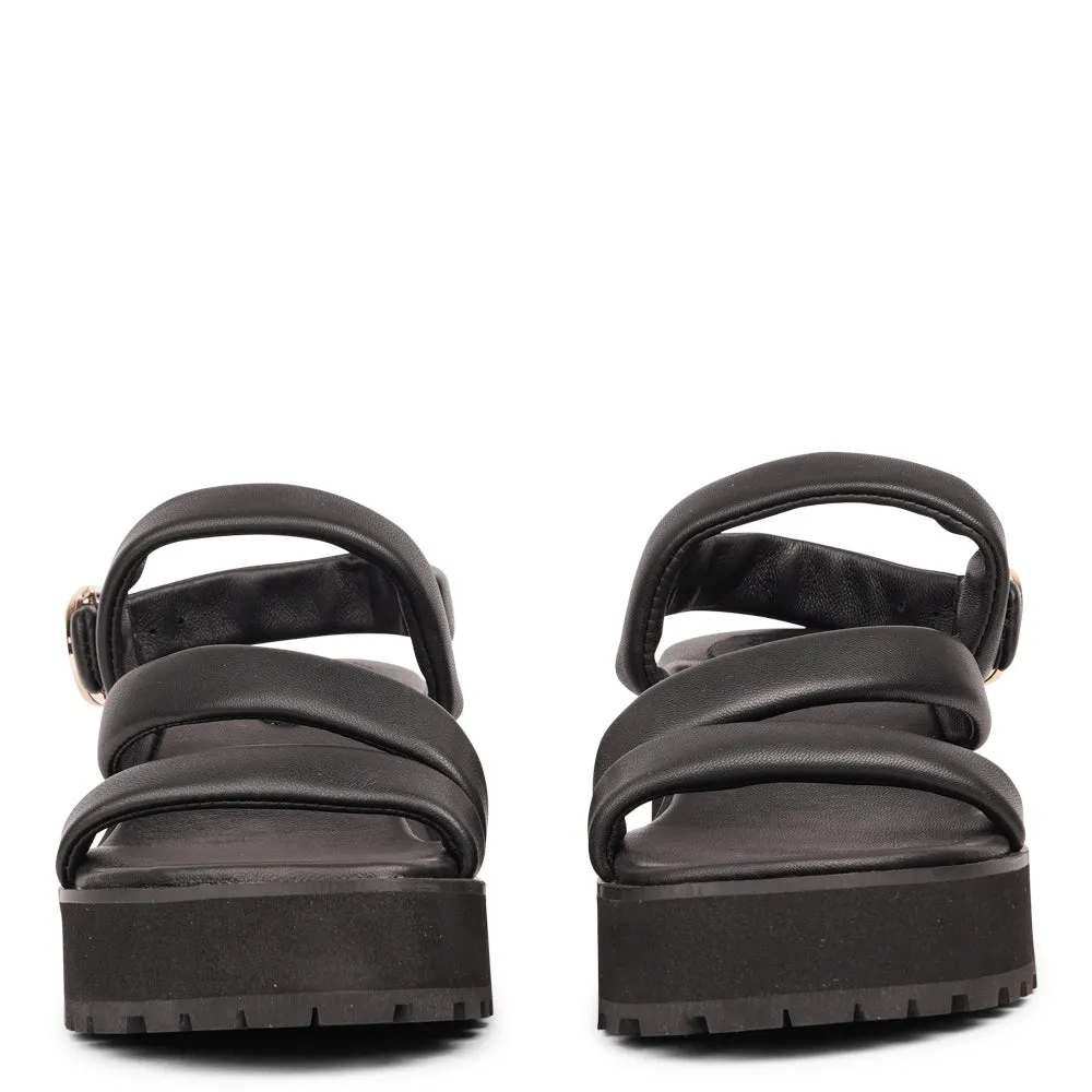 Menfi - High leather sandal