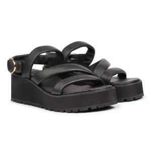 Menfi - High leather sandal