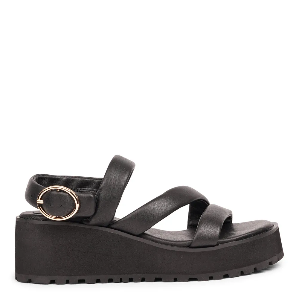 Menfi - High leather sandal