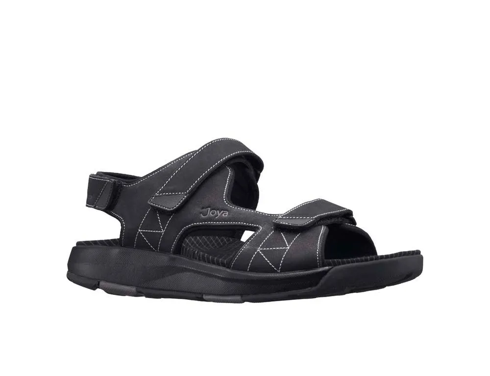 Mens Active Adjustable Alexander Black Sandals