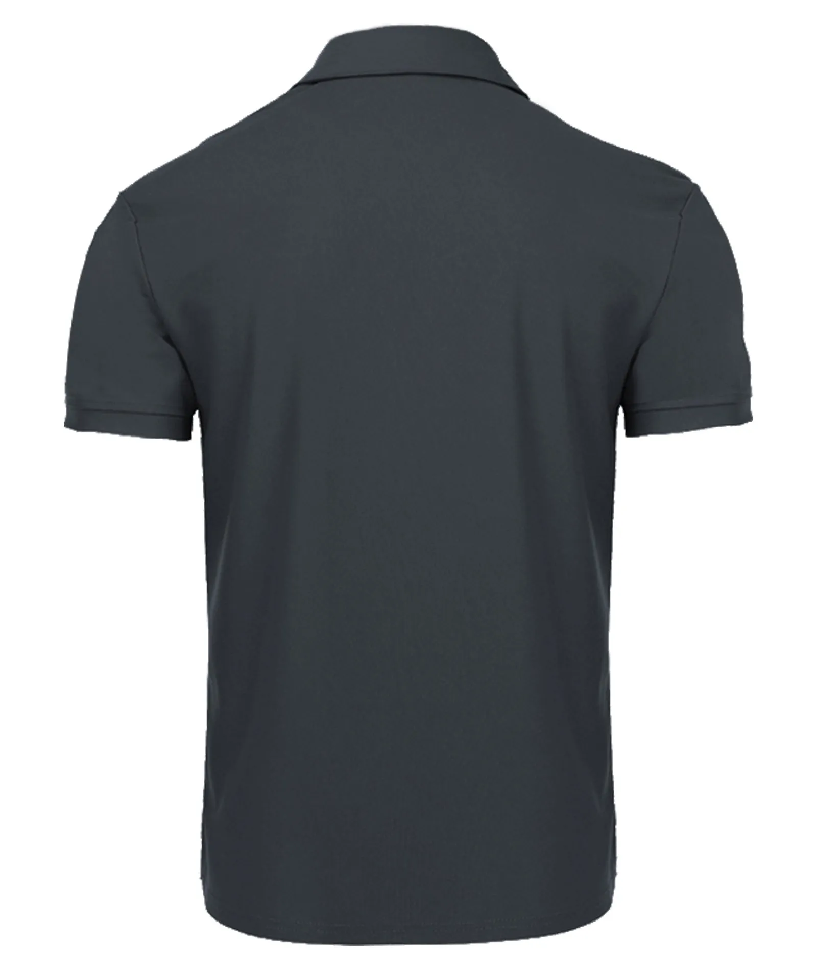 Men's Button Up Solid Color Dri Fit Golf Polo Shirt-ZPK011132
