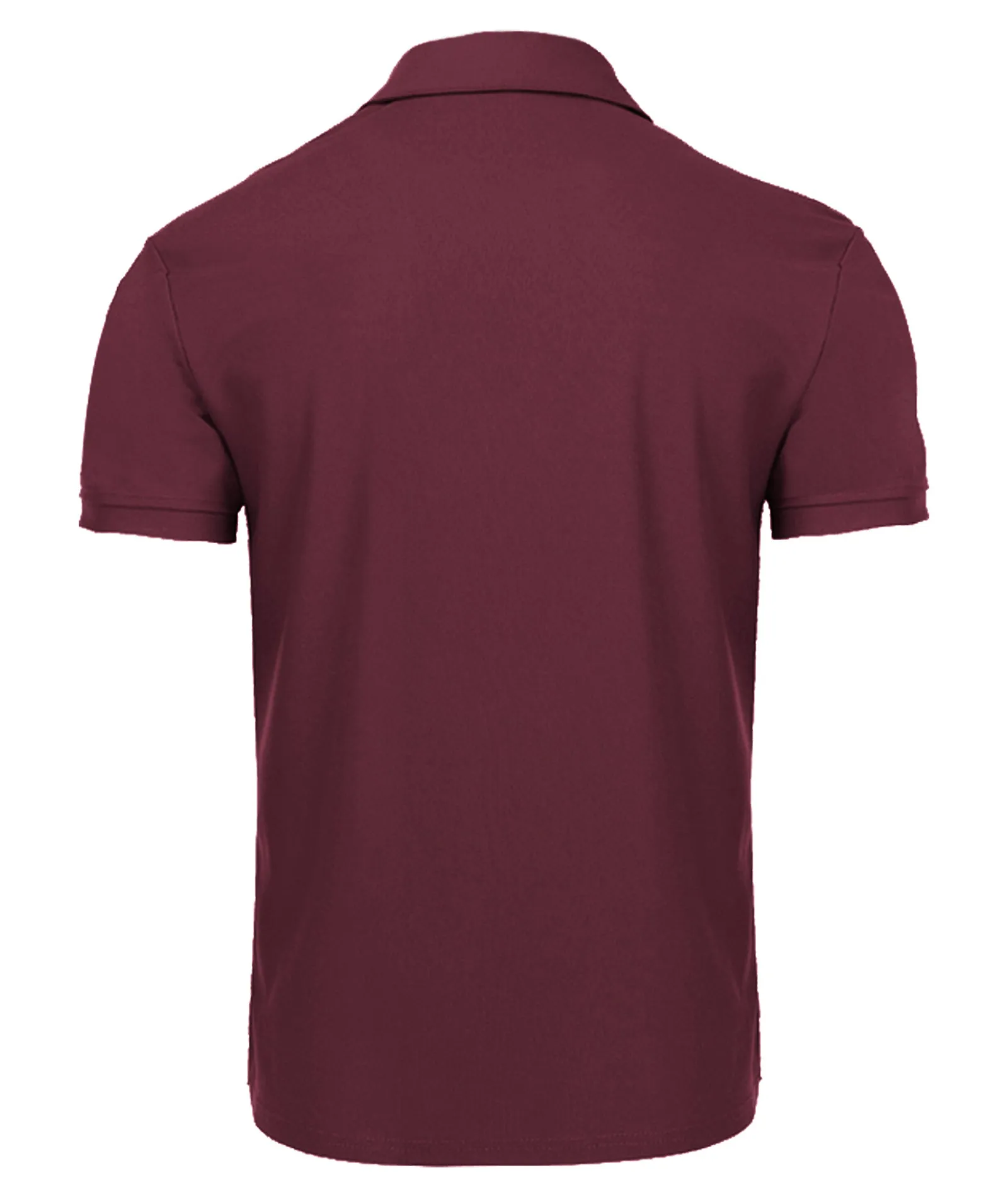 Men's Button Up Solid Color Dri Fit Golf Polo Shirt-ZPK011132