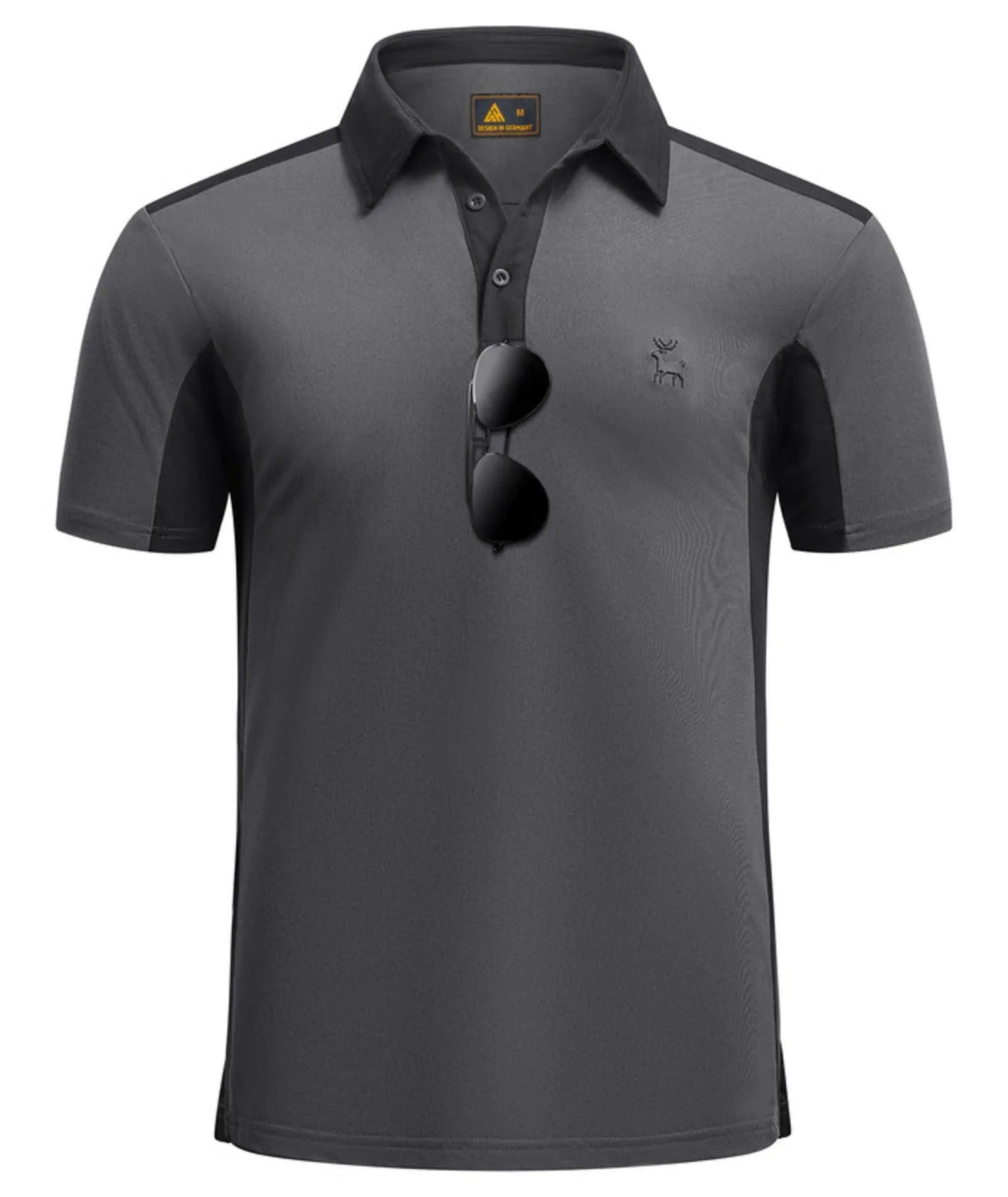 Men's Casual Slim Fit Polo Shirt-ZPK007934