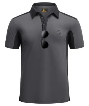Men's Casual Slim Fit Polo Shirt-ZPK007934