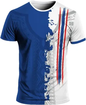 Men's Quick-Dry Gym T-Shirt, Crew Neck Tennis Badminton Summer Sportswear