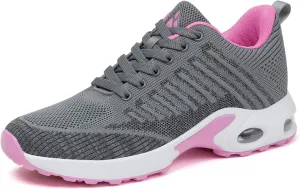 Mishansha Womens Sneakers Air Cushion Running Tennis Shoes Women Lightweight Arch Support Walking Shoes