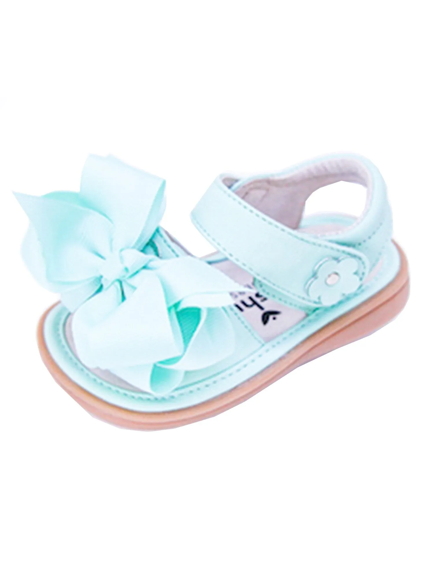 Mooshu Trainers Girls Squeaky Cute Bow Mary Jane Shoes Baby 4 - Toddler 9