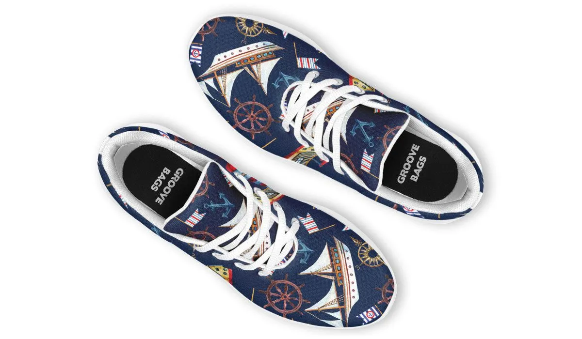 Nautical Pattern Sneakers