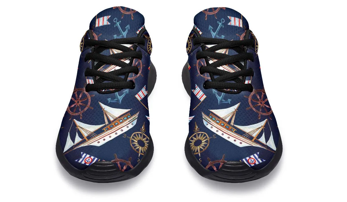 Nautical Pattern Sneakers