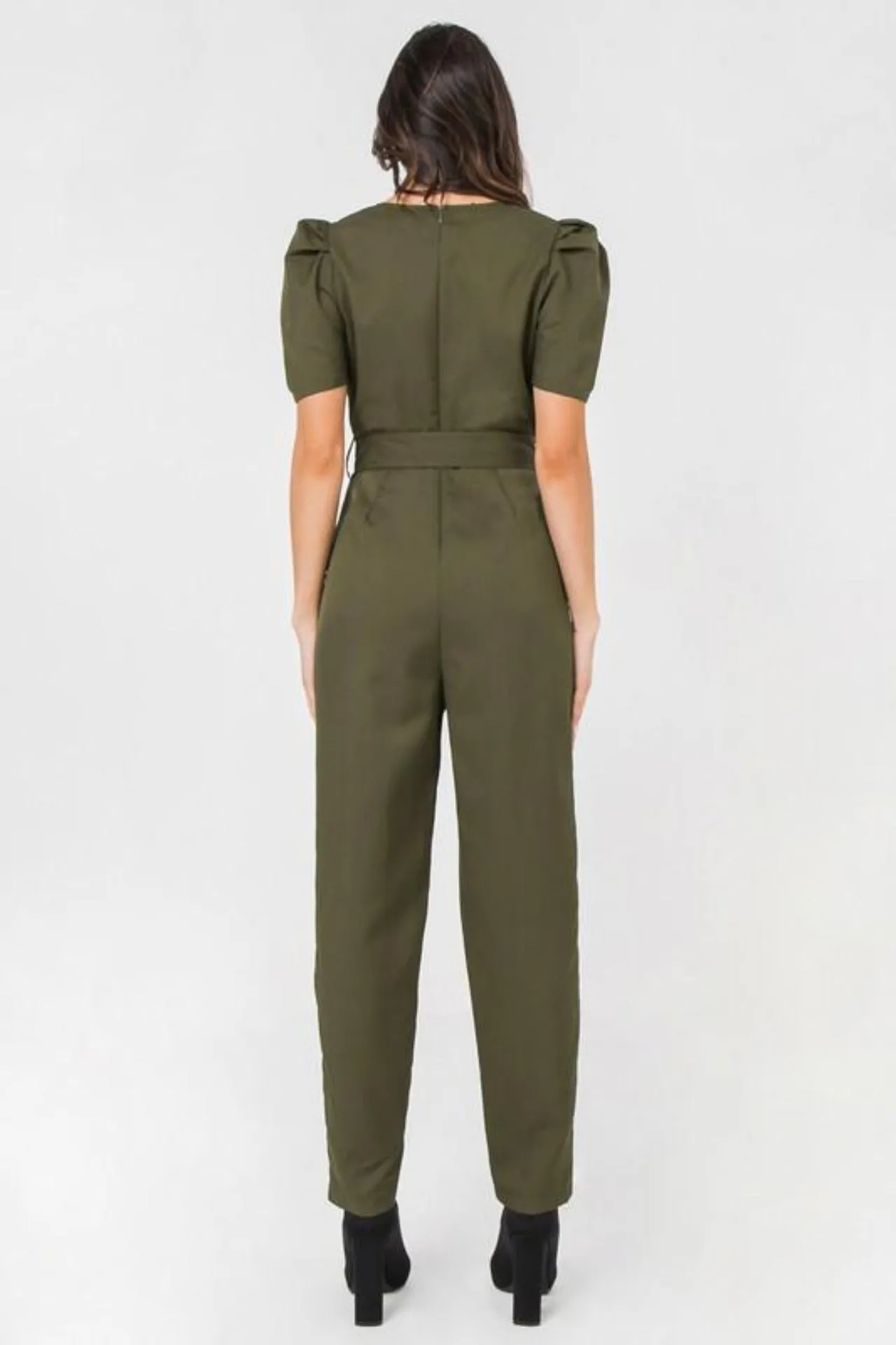 OLIVIAS OUTSTANDING JUMPSUIT - OLIVE