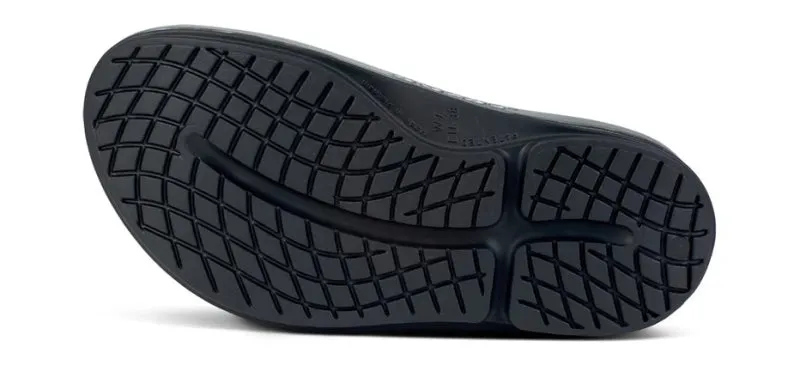 OOFOS Women's OOmega OOahh Stacked Slide - Basalt