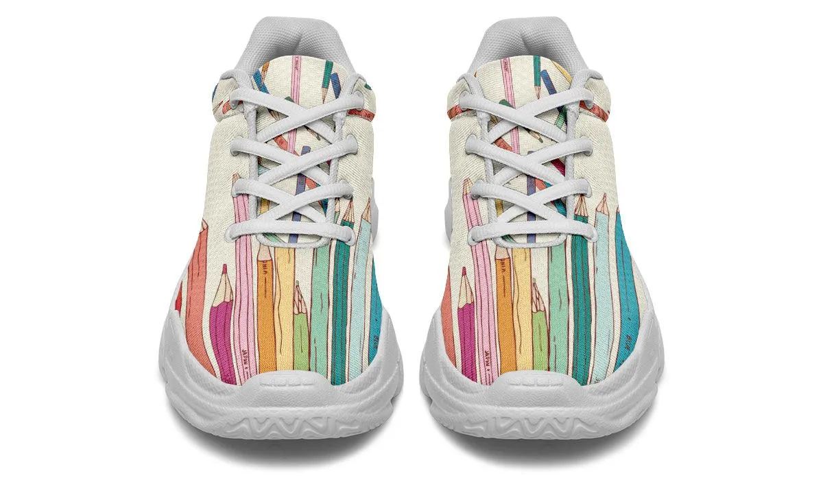 Pencil Me In Chunky Sneakers