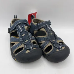 Size 11: Keen Blue & Grey Velcro Sandals