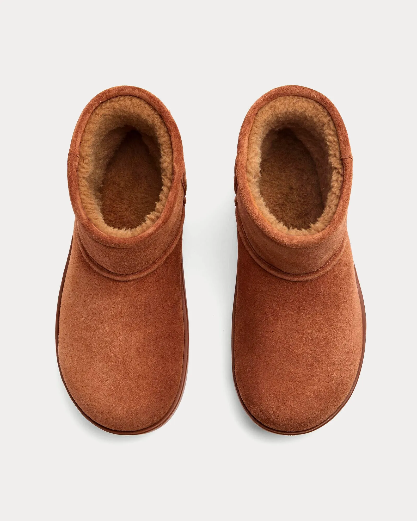 Snap Ankle Caramel Boots