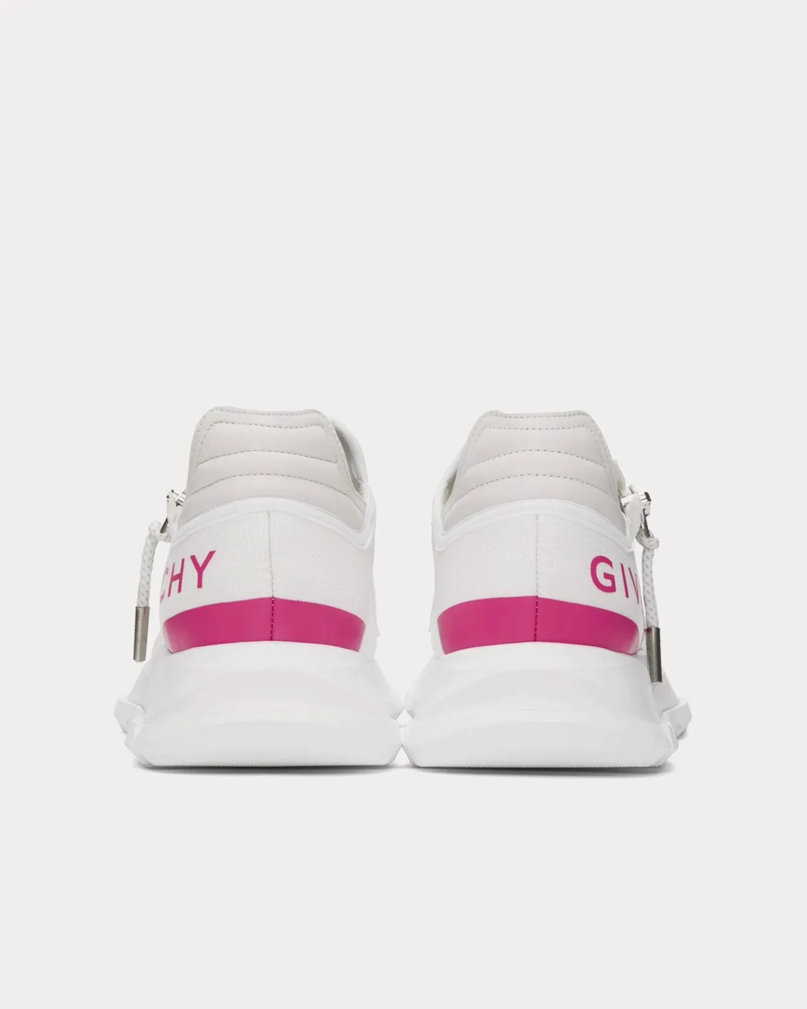 Spectre Runner Leather With Zip White / Pink Low Top Sneakers