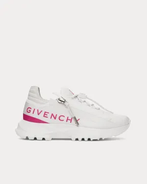 Spectre Runner Leather With Zip White / Pink Low Top Sneakers