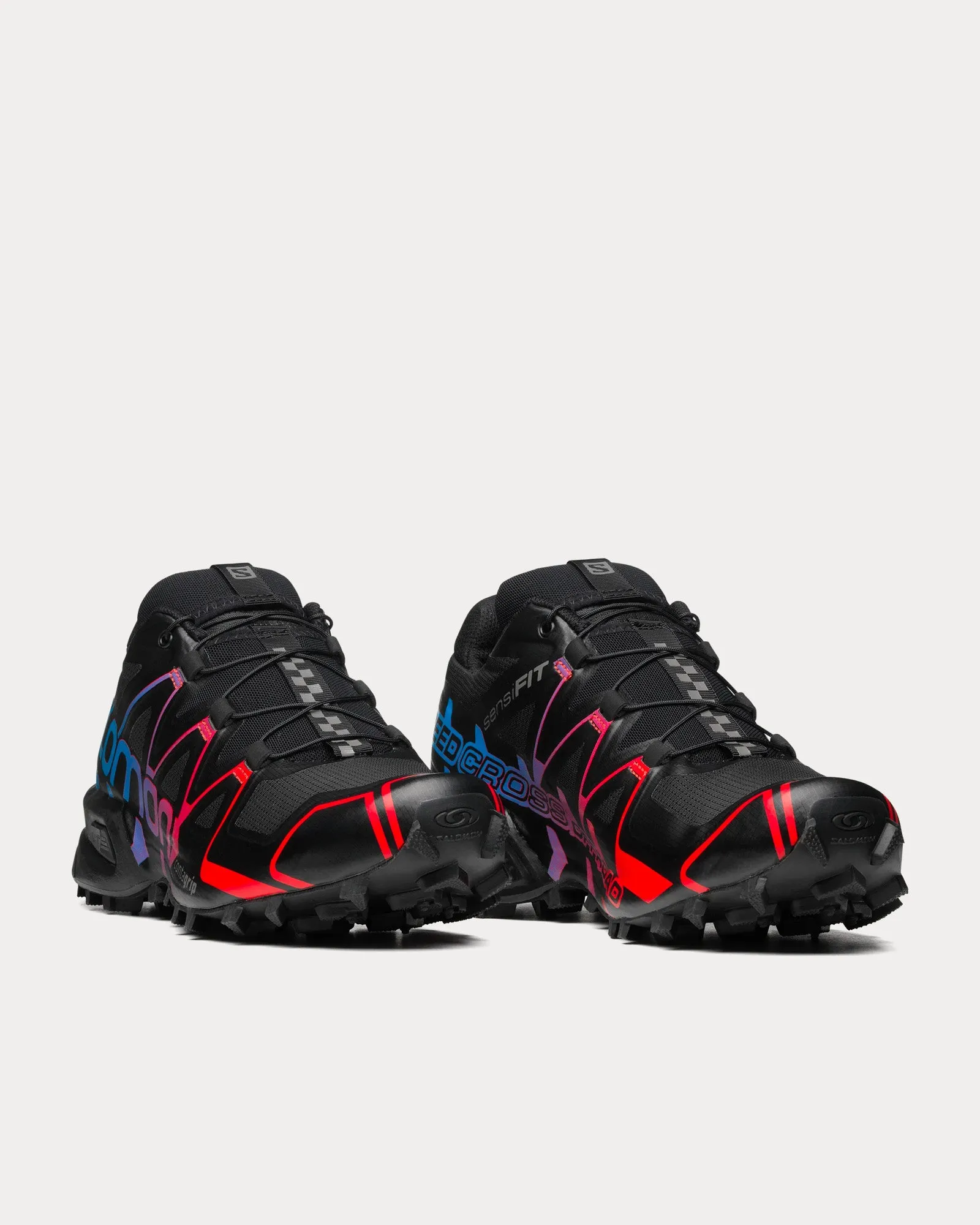 Speedcross Offroad Black / Ibiza Blue / High Risk Red Low Top Sneakers