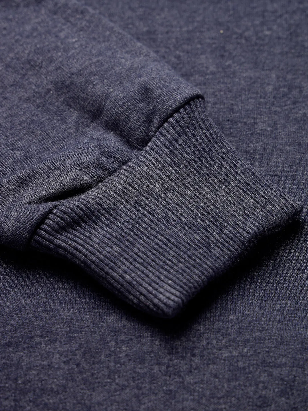 Style Quotient women navy blue hooded oversized sweatshirt