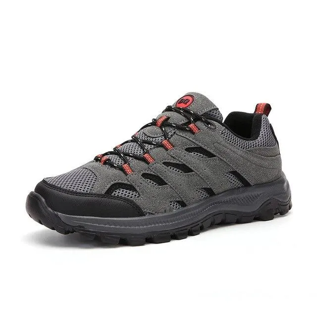 Ultra Lightweight Mens Hiking Shoes Outdoor Trekking Sneakers Breathable Big Size Hard-wearing shoes