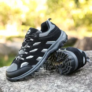 Ultra Lightweight Mens Hiking Shoes Outdoor Trekking Sneakers Breathable Big Size Hard-wearing shoes