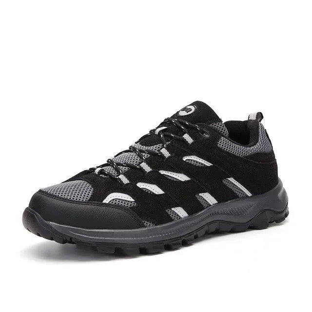 Ultra Lightweight Mens Hiking Shoes Outdoor Trekking Sneakers Breathable Big Size Hard-wearing shoes