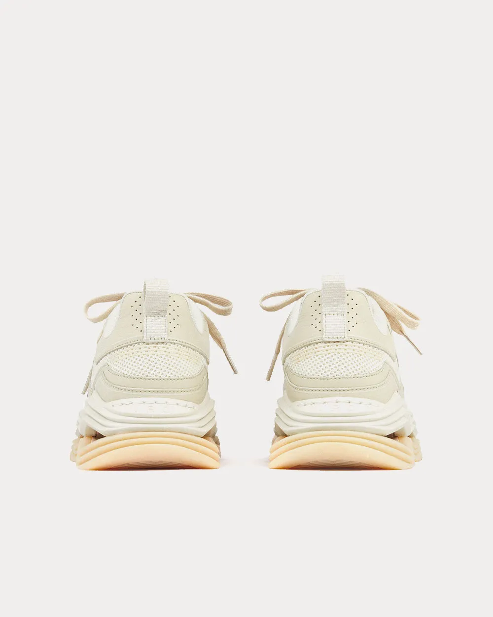 Wave Chunky Beige Low Top Sneakers