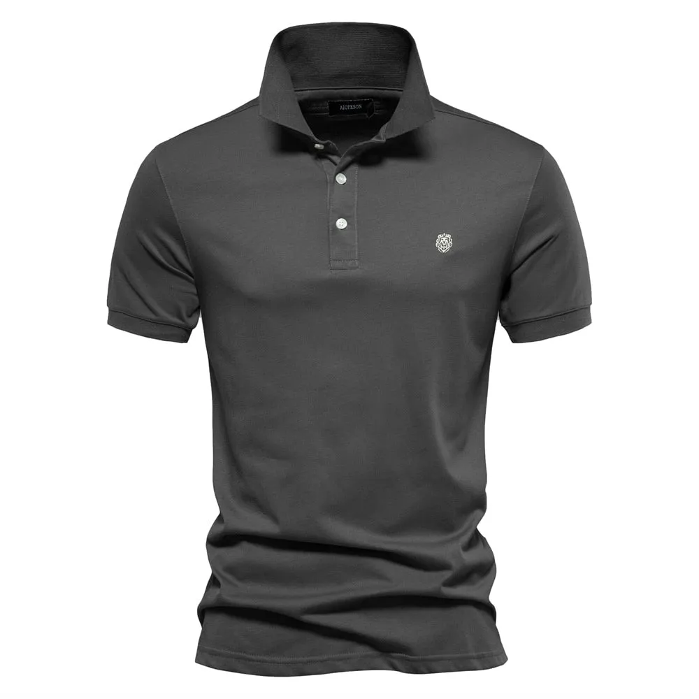 West Louis 100% Cotton Embroidered Polo Shirt