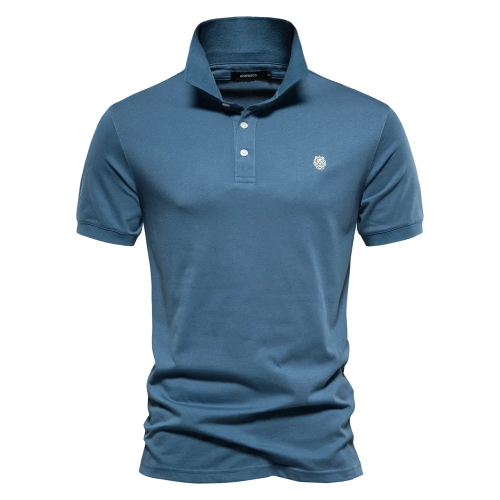 West Louis 100% Cotton Embroidered Polo Shirt