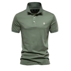 West Louis 100% Cotton Embroidered Polo Shirt