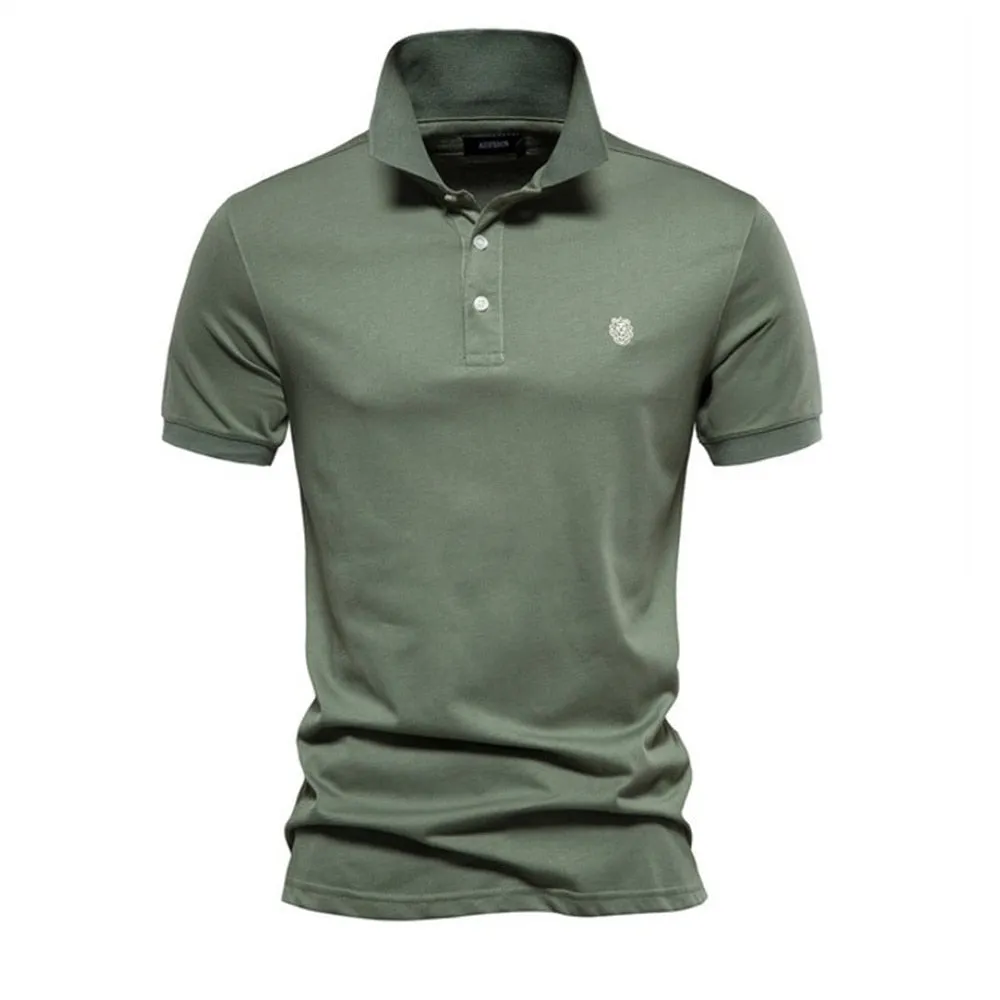 West Louis 100% Cotton Embroidered Polo Shirt