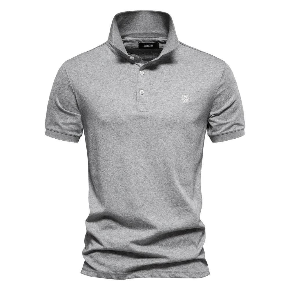 West Louis 100% Cotton Embroidered Polo Shirt