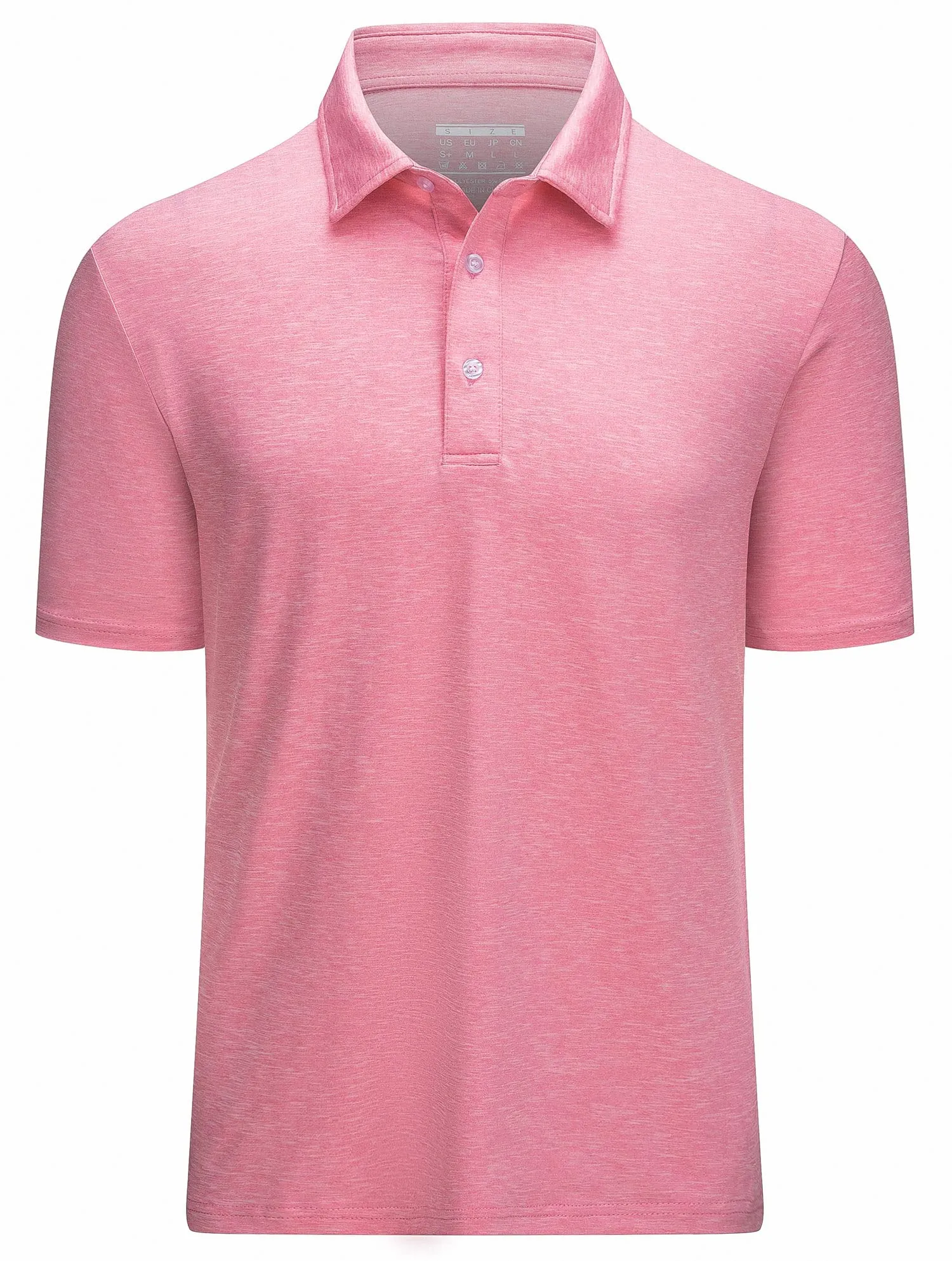 West Louis 3 Button Down Golf Polo Shirt