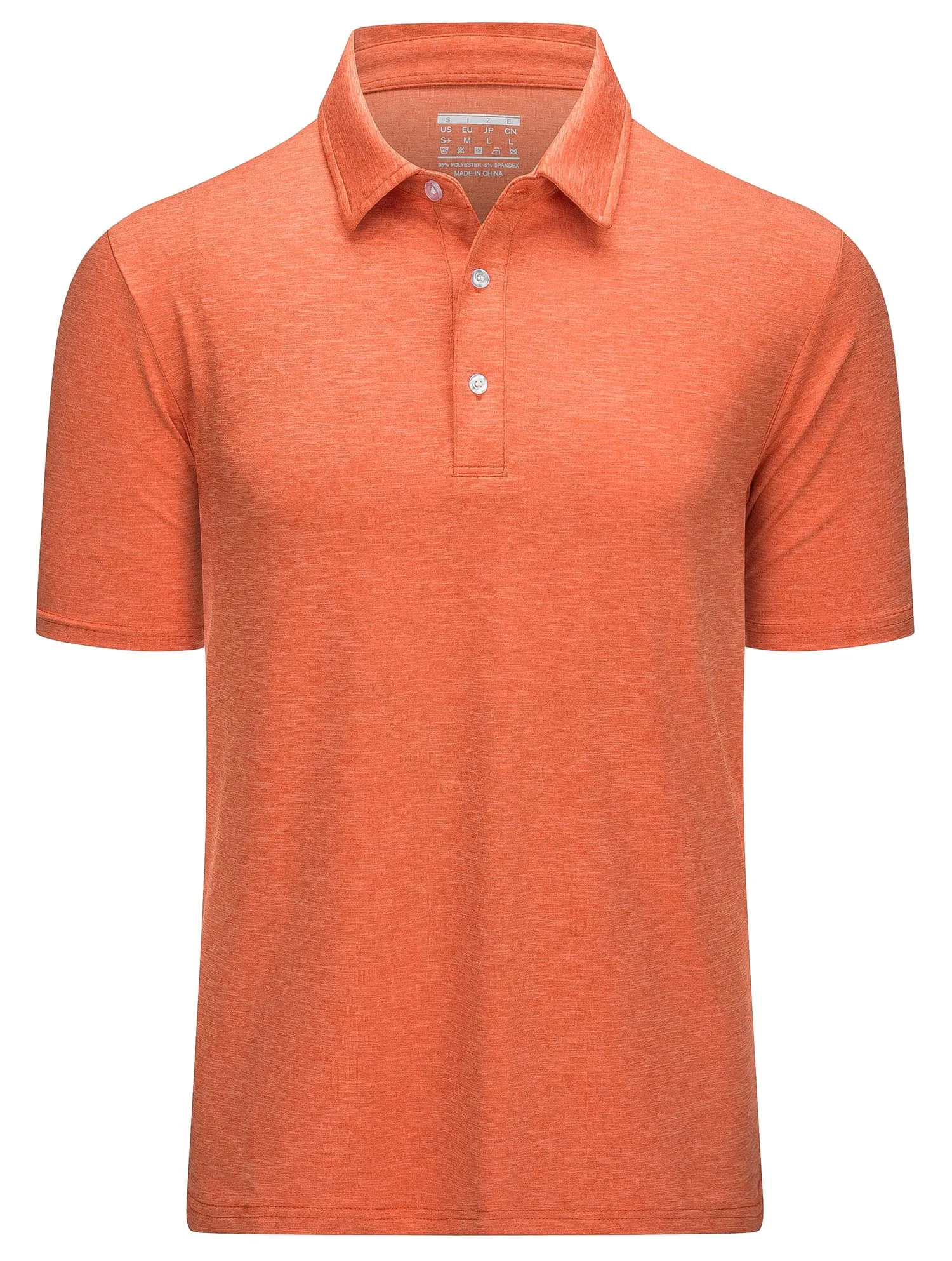 West Louis 3 Button Down Golf Polo Shirt
