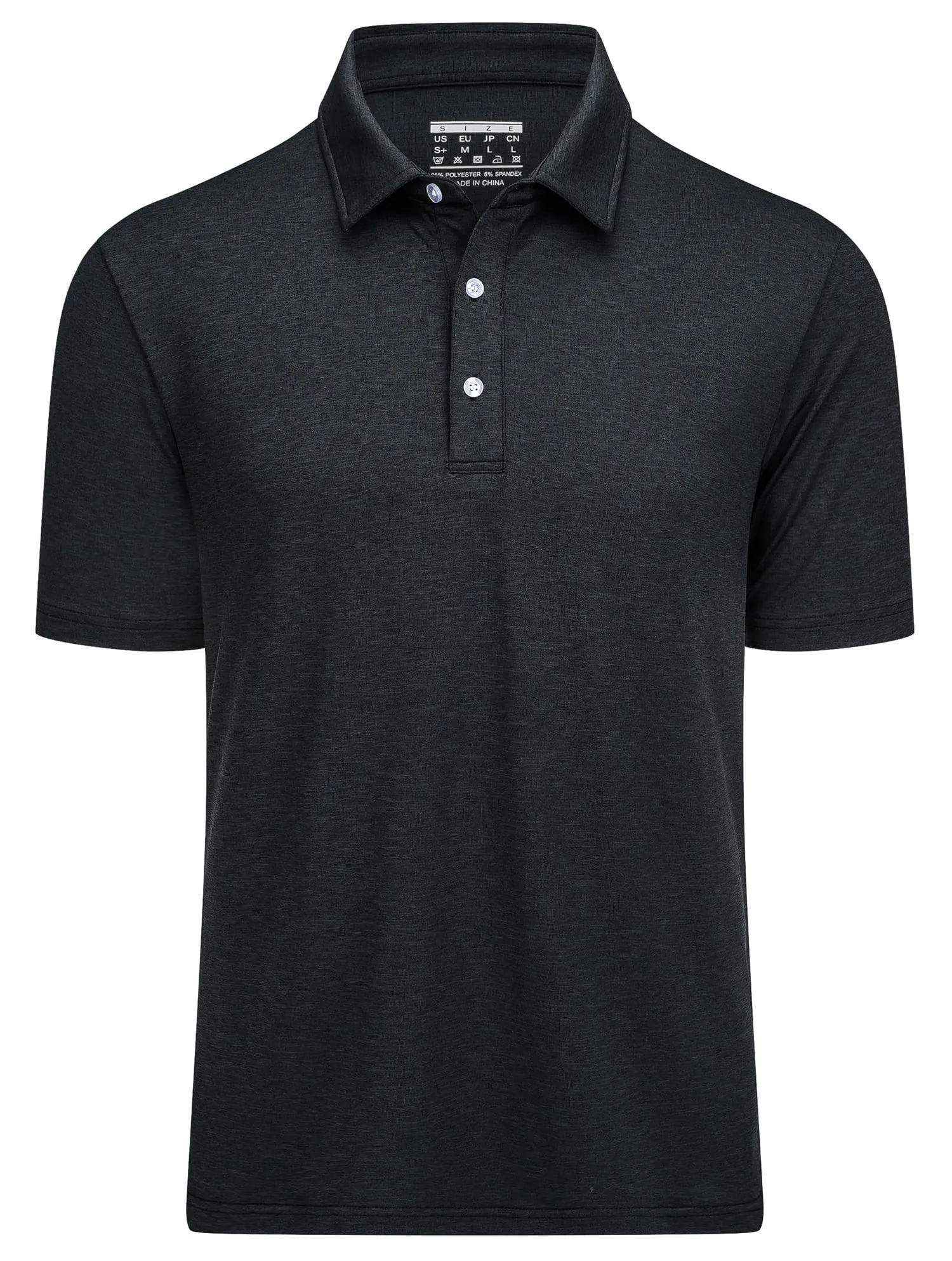 West Louis 3 Button Down Golf Polo Shirt