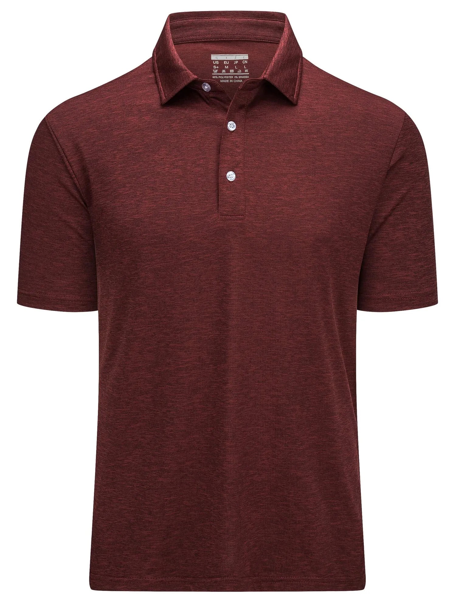 West Louis 3 Button Down Golf Polo Shirt
