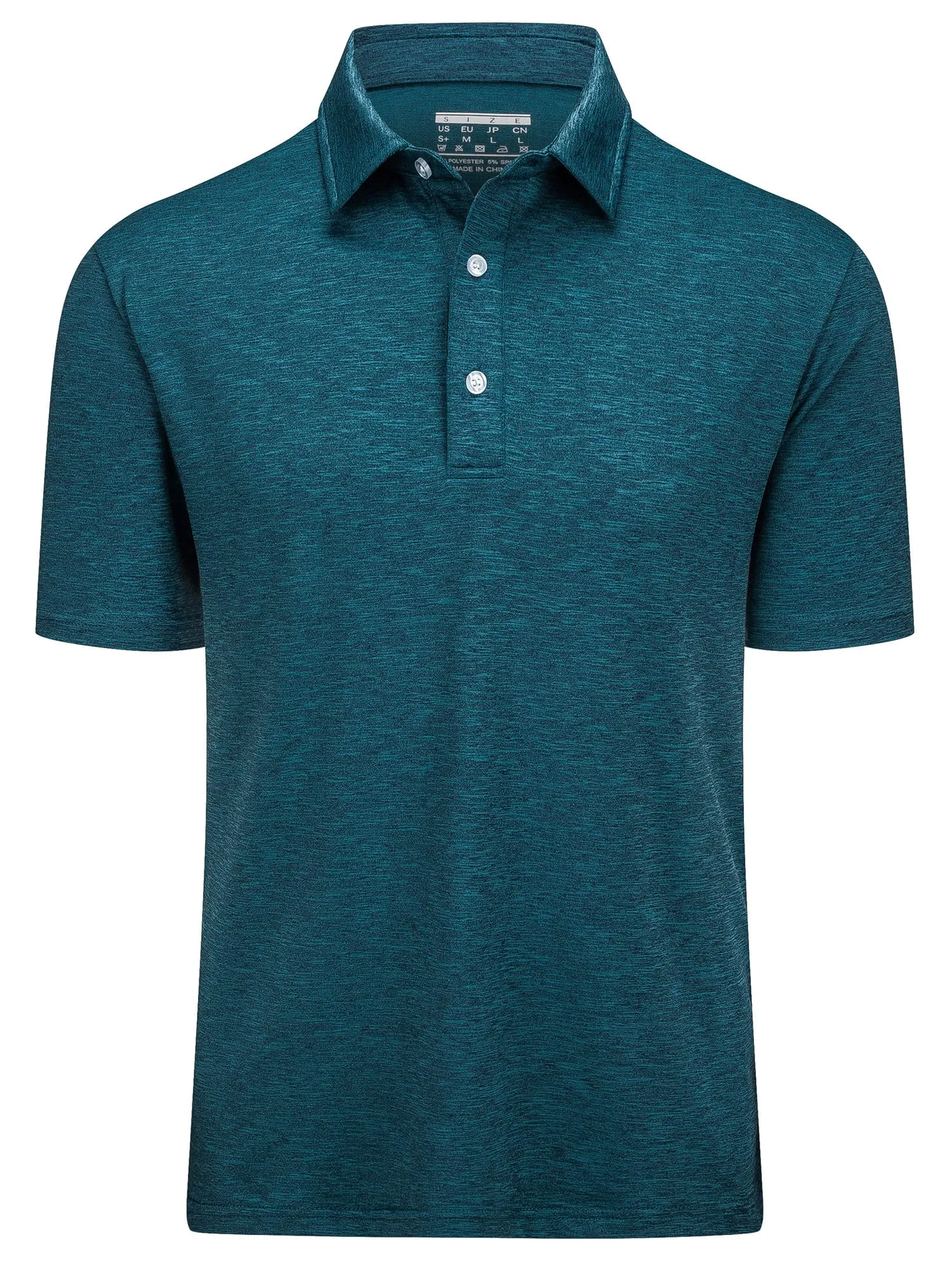 West Louis 3 Button Down Golf Polo Shirt