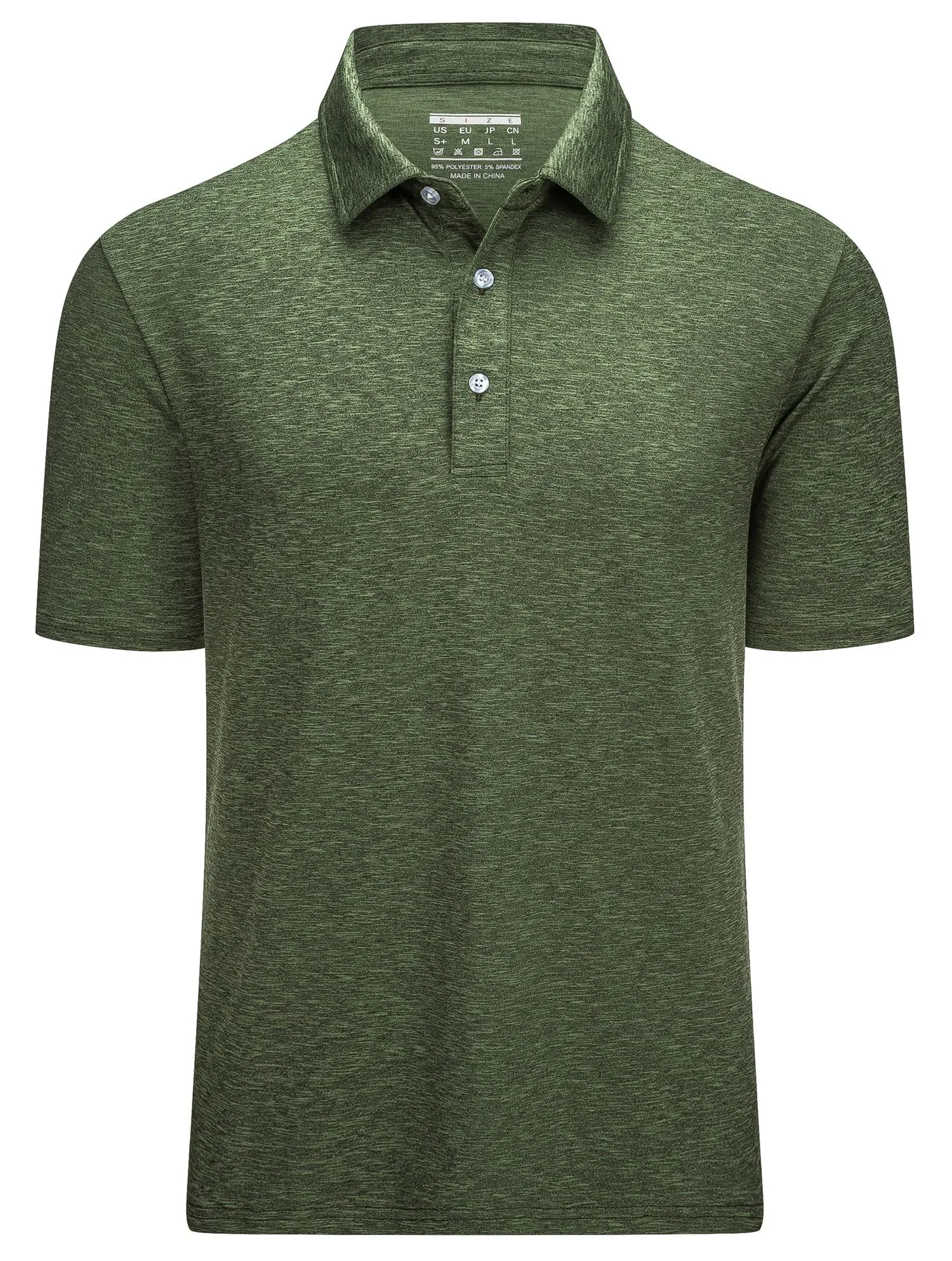 West Louis 3 Button Down Golf Polo Shirt