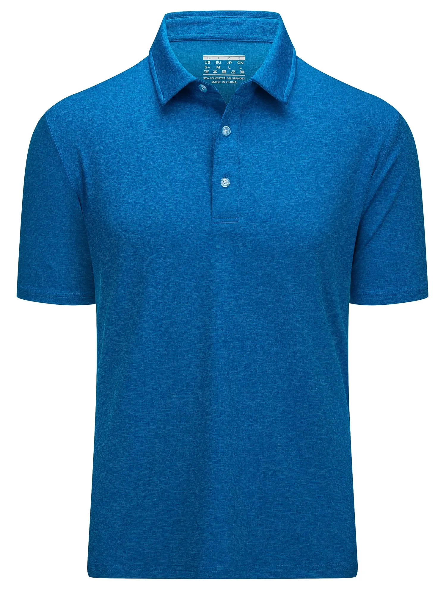 West Louis 3 Button Down Golf Polo Shirt