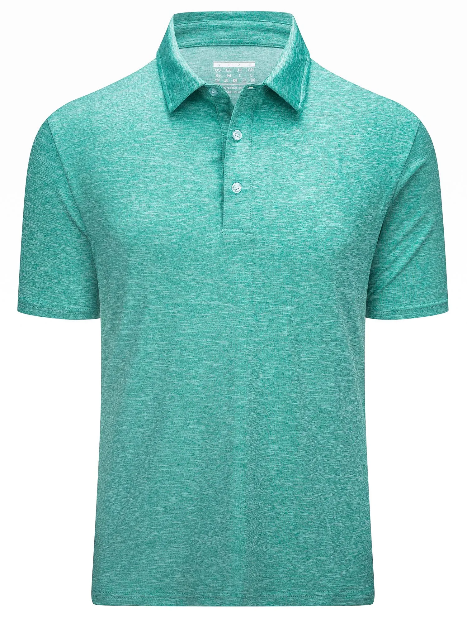 West Louis 3 Button Down Golf Polo Shirt