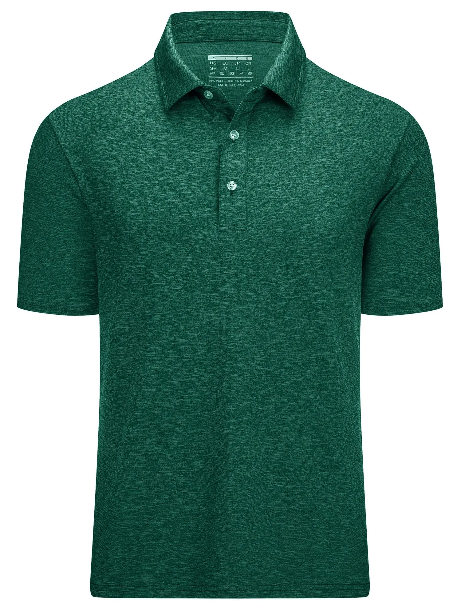 West Louis 3 Button Down Golf Polo Shirt