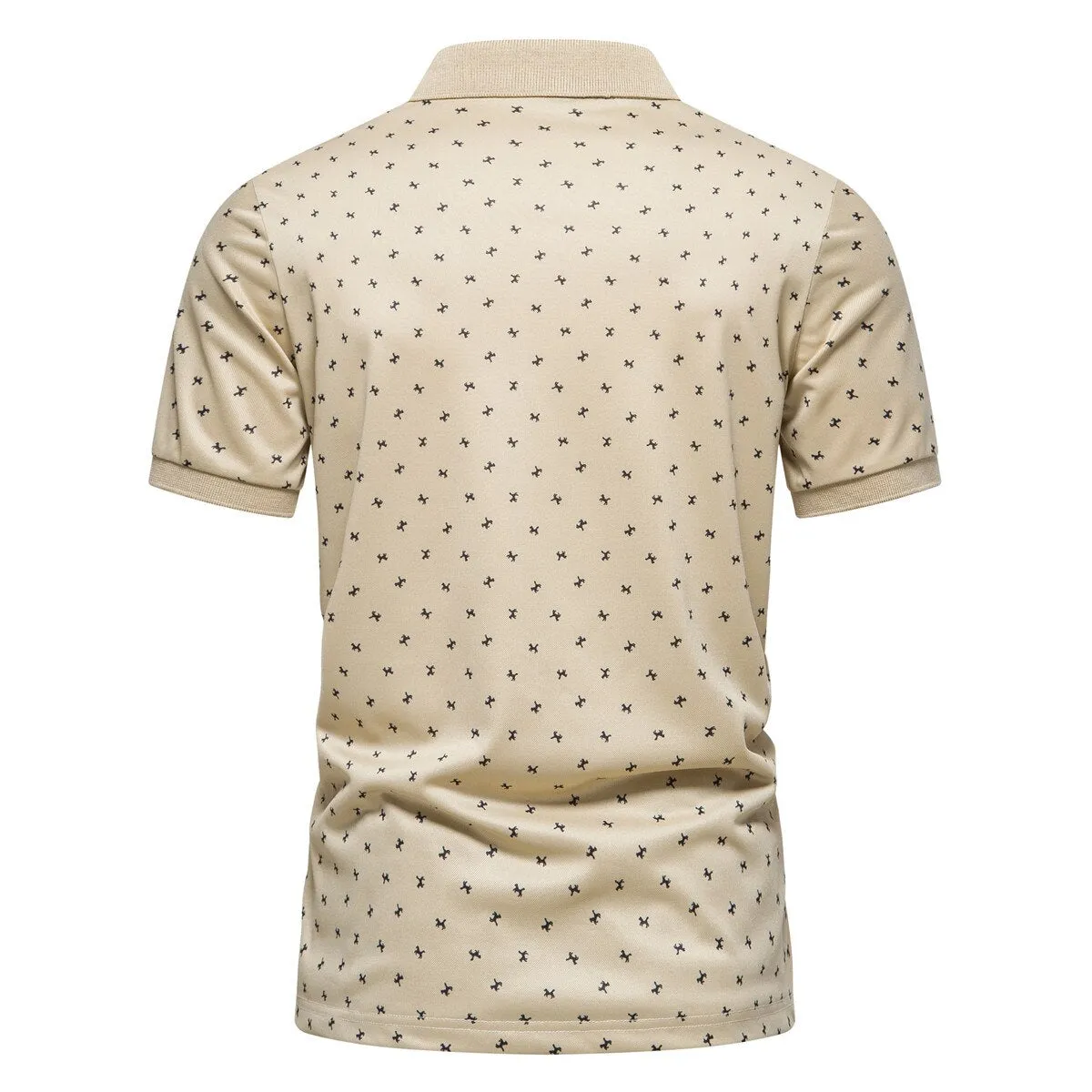 West Louis Business Style Short Sleeved Polo Shirt